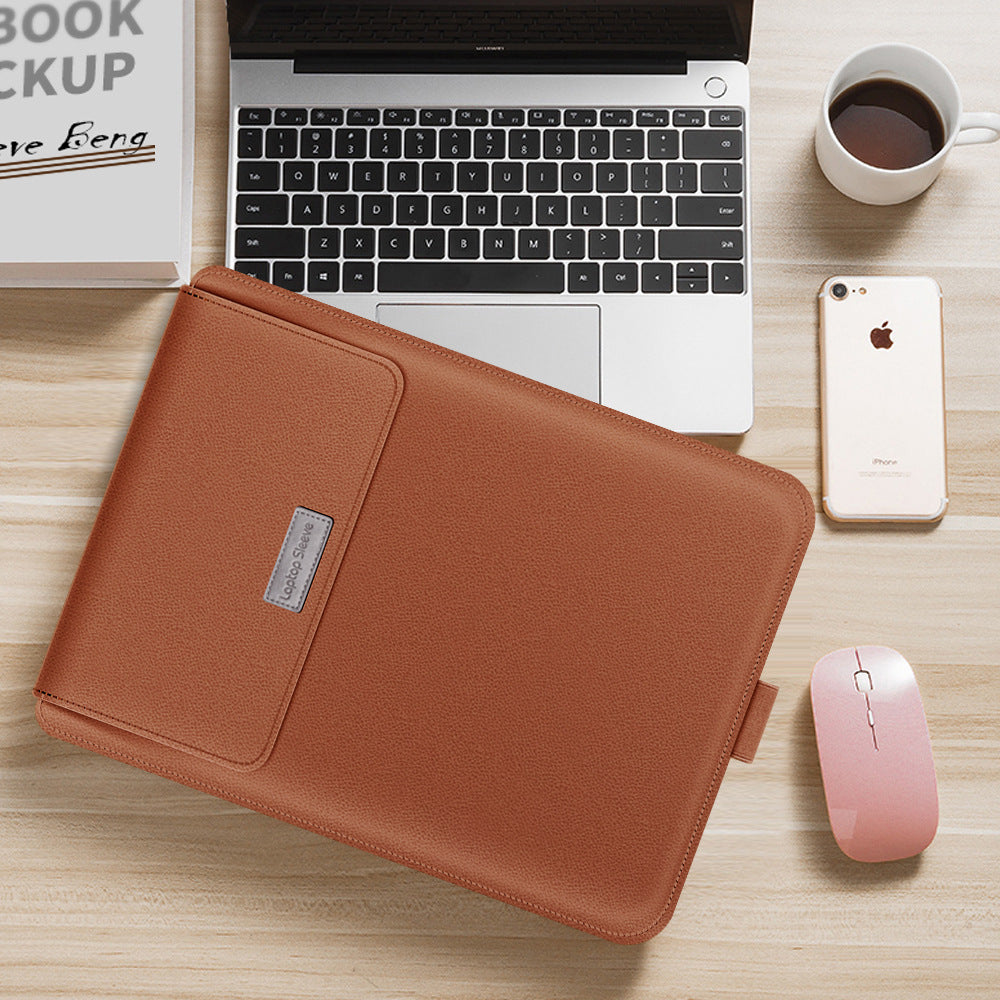 Laptop sleeve, brown