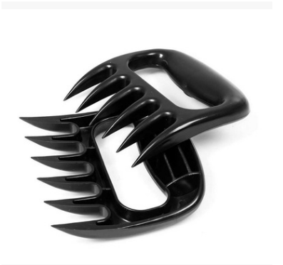 Bear claw BBQ meat shredders, pair