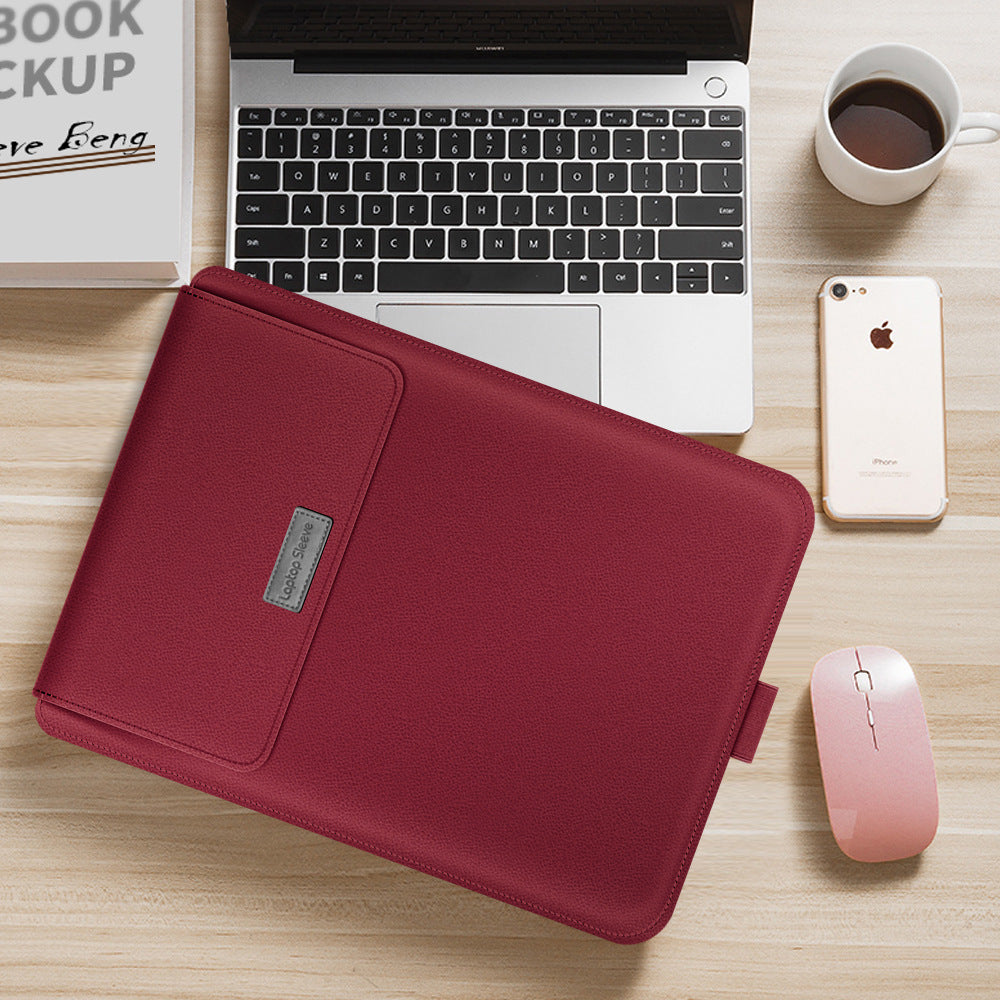 Laptop sleeve, red