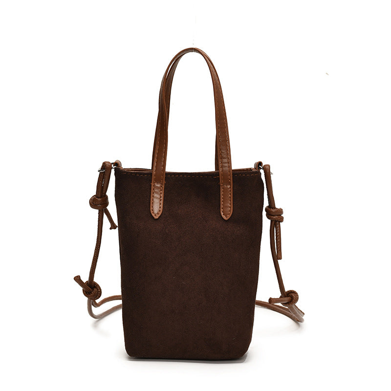 Retro Leopard Print Crossbody Bag, coffee, front